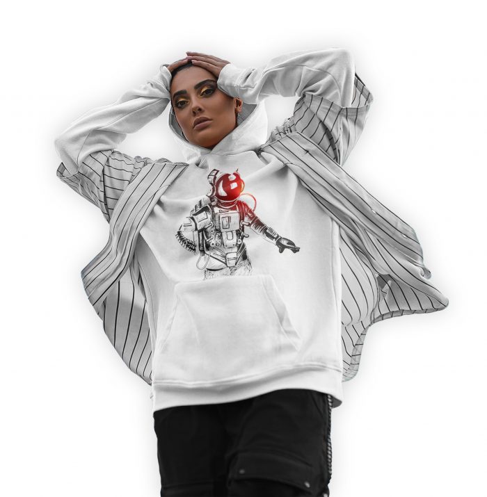 Hoodie Blanca
